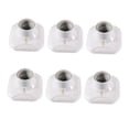thumbnail image 3 of UPGRATOR 6pcs Square Flat Bottom Light Base Screw Lamp Holder Easy Installation for Hallway, 3 of 6