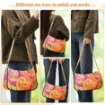 thumbnail image 4 of FORMRS Womens Shoulder Bag with Chain Strap Clutch Purse Cute Tote Handbag, Pink Abstract Floral, 4 of 7