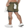 thumbnail image 2 of MesaSe Men‘s 2 in 1 Athletic Short Jogger with Pockets, 2 of 5