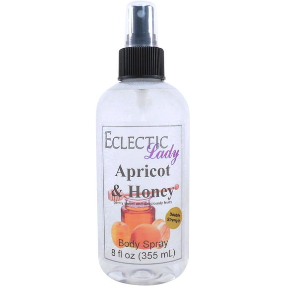 Apricot and Honey Body Spray, Eclectic Lady, Hydrating Mist, Unisex, 2 oz