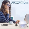 thumbnail image 6 of Daiwa Felicity Aroma Globe Air Revitalizer – Aromatherapy Air Washer with White Noise & LED Lights for Home & Office, 6 of 7