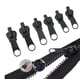 thumbnail image 2 of Fix A Zipper 6 Pack Zip Rescue Instant Repair Kit Replacement Black, 2 of 4