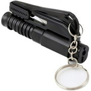 The rescue tool as a key chain, black, 3 sets