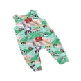 thumbnail image 2 of Infant Baby Cartoon Patterns Jumpsuit  Cute Style Sleeveless  Neck Printing Romper, 2 of 5