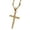 E, variant on Adjustable Chain Crosses Pendant Necklace Accessory for Men and Women Copper Versatile Fashion Accessory