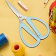 thumbnail image 5 of DPTALR Stainless Steel Household Scissors For Office And Study Students Cutting Plastic Handles Cutting Fabrics Cutting Thread Ends Pointed DIY Small Scissors, 5 of 5