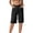 Black, variant on SRZYMJ Womens Golf Shorts Lightweight Stretch Relaxed Fit Knee Length Ladies Bermuda Shorts