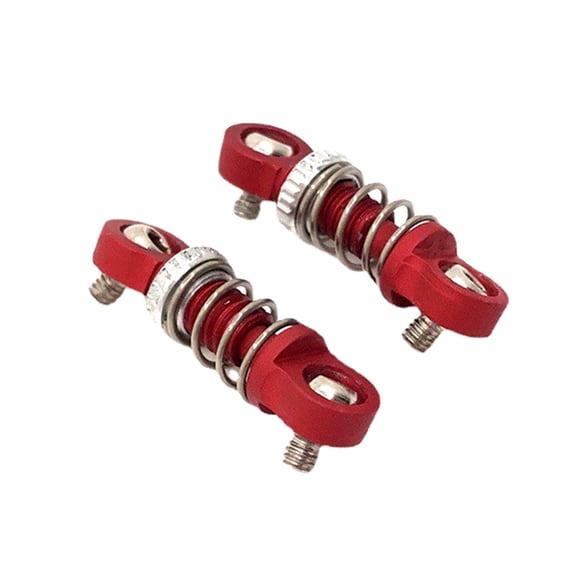 Vogacara 2 piezas amortiguador 1:28 Control remoto oruga coche modelo vehículo actualización amortiguador piezas accesorios reemplazo para Type6 NO6