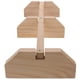 thumbnail image 5 of Percha de madera para pollos, gallos, percha de madera, barra para perchas de pájaros, percha de pie para gallinas, 5 of 6