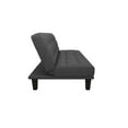DHP Dexter Futon and Recliner Lounger, Multifunctional Sofa, Quick