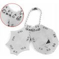 thumbnail image 4 of Calibrador Vernier Medidor de presión Puente Conector en T Unión soldada Profundidad Garganta Longitud Medidor Dos piezas, Plata, Una pieza,, 4 of 5