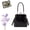 Black, variant on Vintage British Style Handbag, Retro Style Crossbody Bag, Black Vintage Purse, Women's Tote Handbags | Vintage