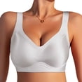 thumbnail image 2 of Xdegoge Bras for Women Full Coverage Minimizer Seamless Support Lifting Wireless Bralettes Adjustable Strap Comfortable No Underwire, 2 of 6