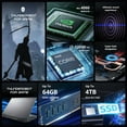 thumbnail image 3 of Thunderobot Radiant 16 Gaming Laptop, 16" WQXGA 165Hz, Intel Core i7-13650HX, GeForce RTX 4060, 64GB RAM, 2TB SSD, Win 11, 3 of 7