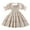 Beige, variant on zbxnLI Little Girls Floral Dress Puff Sleeve Smocked Boho Sundress Swing A-Line Dresses for Girls