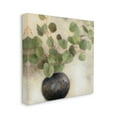 thumbnail image 3 of Stupell Industries Green Eucalyptus Leaves Potted Plant Artistic Brushstrokes Painting Gallery Wrapped Canvas Print Wall Art, Design by Lanie Loreth, 3 of 7