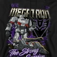 thumbnail image 2 of TRANSFORMERS ONE Megatron Racing Adult Pull-Over Hoodie, Black, Medium, 2 of 5