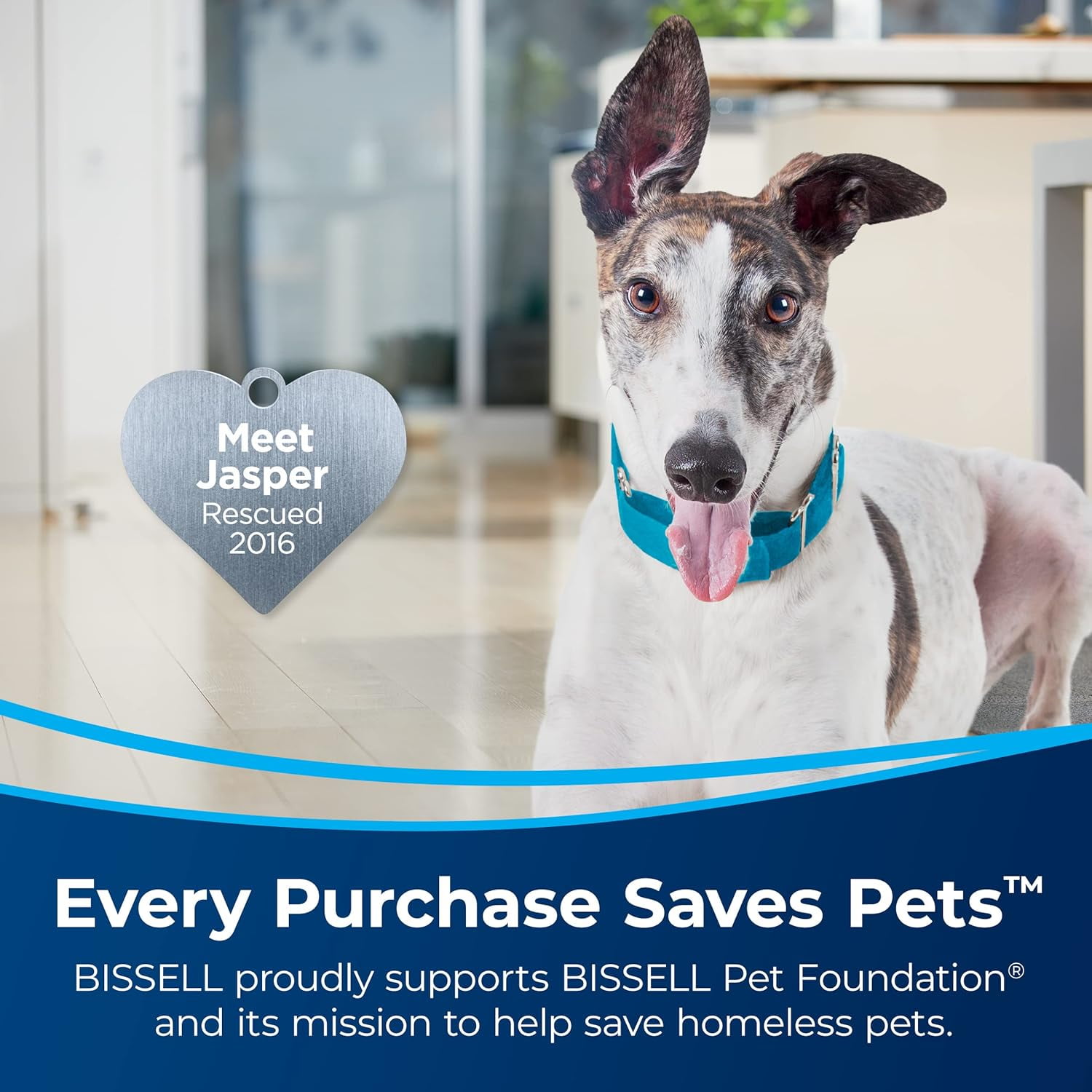 BISSELL SurfaceSense Allergen Lift-Off Pet, Bagless, Upright Vacuum, Pet Friendly, Surface Detect Technology, LED Headlights, Tangle-Free Brush Roll, 3415, Black & Copper