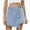Light Blue, variant on hotojiny Women High Waisted Wrap Denim Shorts Casual Fashion Asymmetrical Jean Skort Skirt Mini Shorts with Pockets