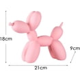 thumbnail image 4 of Adorno artístico y divertido con forma de perro con globos de colores vivos: decoración llamativa y divertida para el hogar y la oficina (rosa), 4 of 7