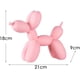 thumbnail image 4 of Adorno artístico y divertido con forma de perro con globos de colores vivos: decoración llamativa y divertida para el hogar y la oficina (rosa), 4 of 7
