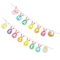 thumbnail image 3 of CIMAXIC easter 1 Set Easter Rabbit Eggs Banner Hanging Bunting Easter Lovely Hanging Streamer,9.33"X6.42"X0.04", 3 of 4