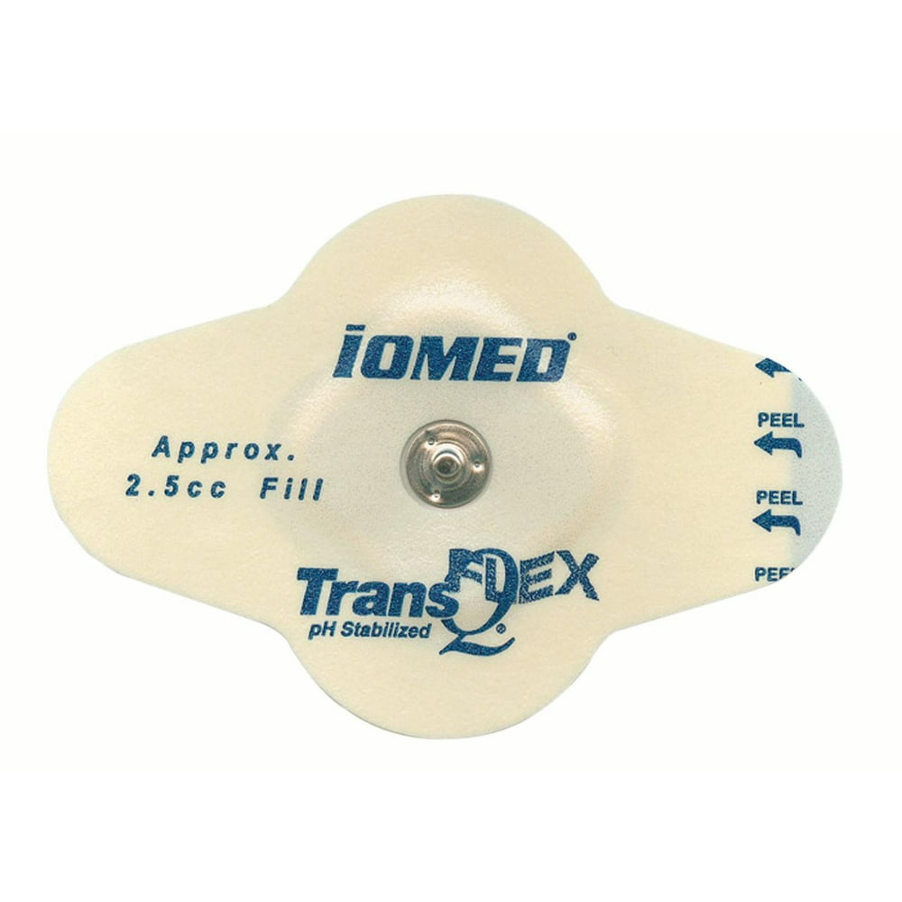 IOMED disposable electrodes, TransQ Flex, (2.55cc), 12/box Walmart