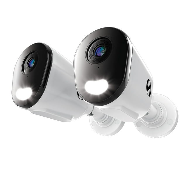 Night Owl Wired 4K Deterrence Security Cameras, 2pk.