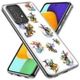 thumbnail image 2 of MUNDAZE Samsung Galaxy A20 Shockproof Clear Hybrid Protective Phone Case Cute Fairy Cartoon Gnomes Dragons Monsters Cover, 2 of 5