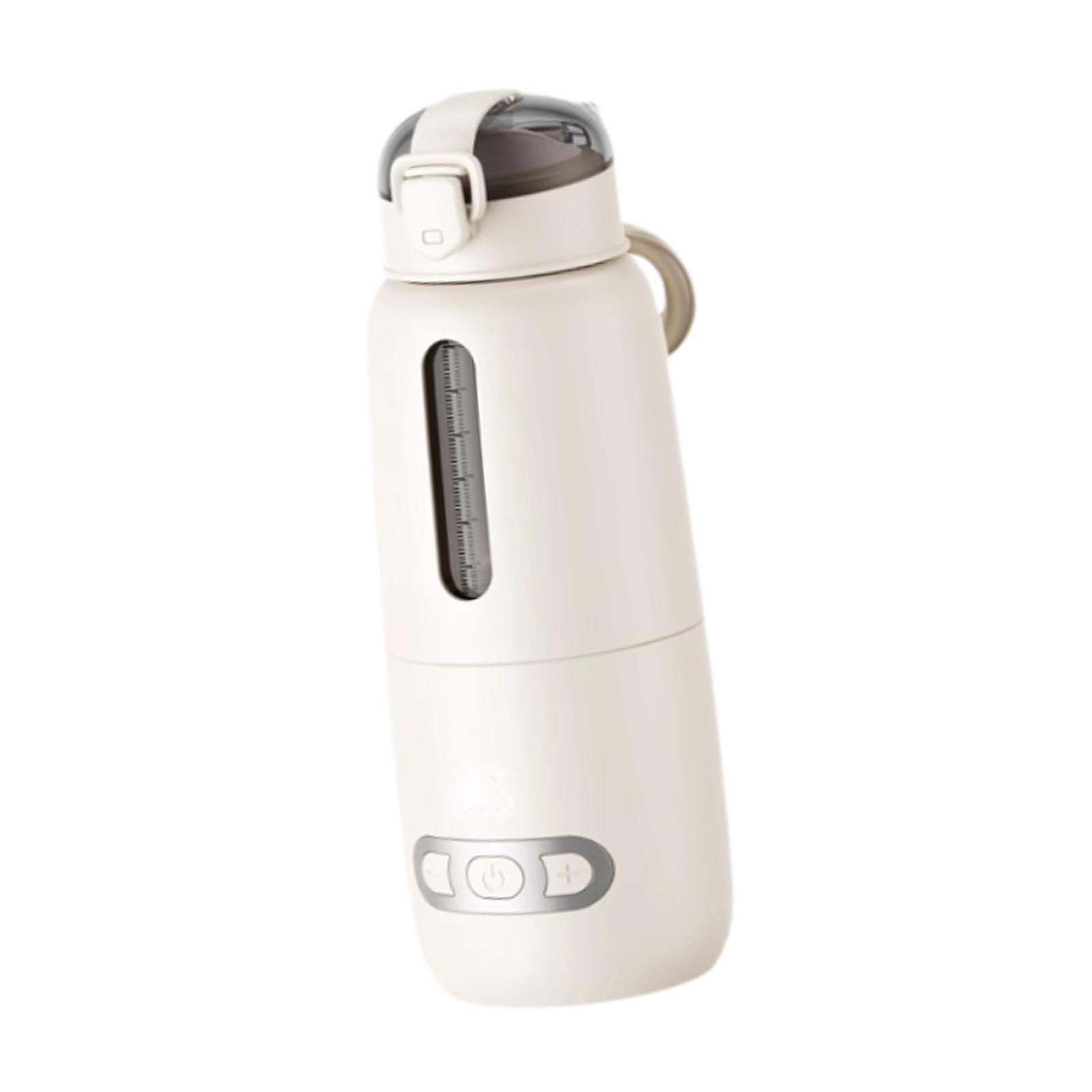 Baoblaze Portable Bottle Warmer Accurate Temperature Control Baby Milk Bottle Outdoors Ca beige 300ml