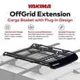 thumbnail image 5 of YAKIMA 18 Inch Extension for Medium OffGrid Cargo Basket with Plug-In Design, 5 of 13