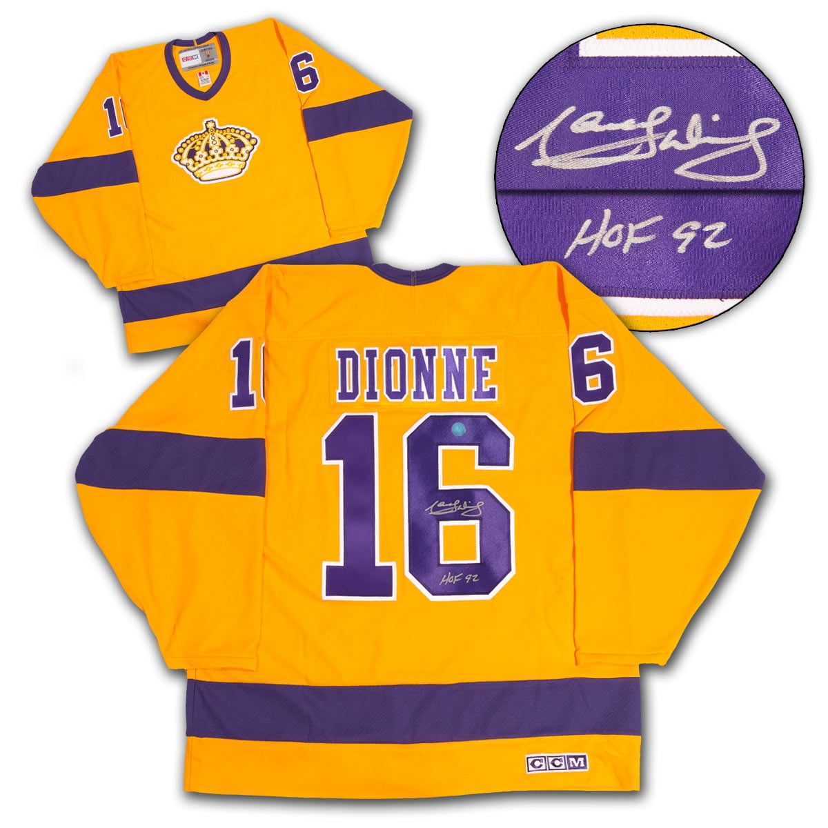 los angeles kings yellow jersey