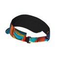 thumbnail image 2 of Balery Colorful Textured Chihuahua Gorra deportiva con visera ajustable para mujer y hombre (talla única), 2 of 7