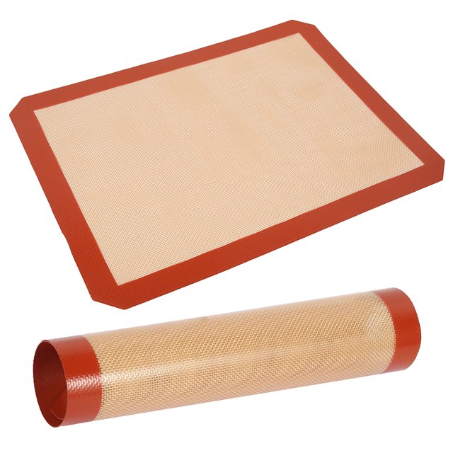 Silicone Baking Mat NonStick Food Safe Baking Mat Temperature Resistance Reusable Baking Sheets