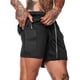 thumbnail image 2 of Lecoon Shorts Deportivos Hombre para Correr 2 en 1 Forro de Bolsillo Secado Rápido, 2 of 4