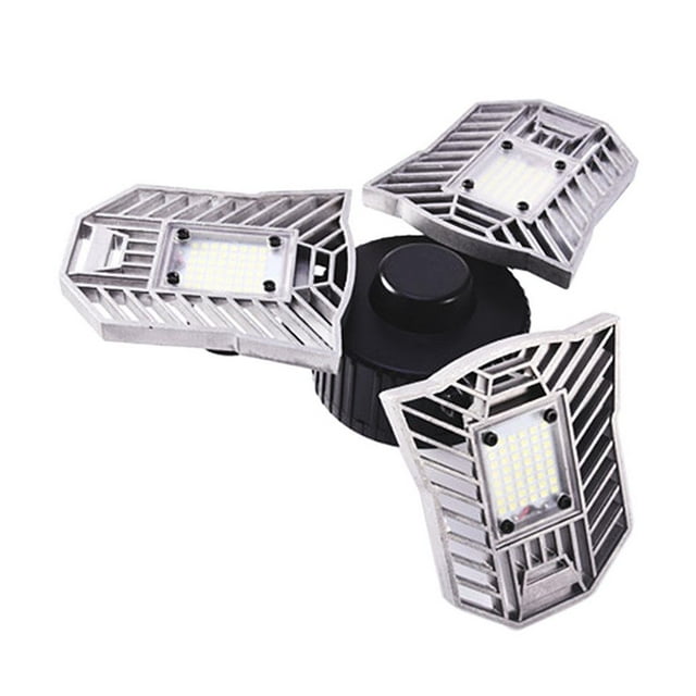 Plafón LED Zulema Plafón E26 60W IP65 Plafón para Garaje Sótano Blanco Plateado Frío
