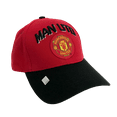 thumbnail image 3 of Manchester united Cap red Adjustable Official licensed style 2  By Rhinox Group, 3 of 4