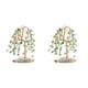 thumbnail image 4 of Bearachild Adorno de escritorio del árbol de la riqueza: buena fortuna y deseos para el hogar, símbolo de la suerte, borde de piedras preciosas Type2 NO2, 4 of 6