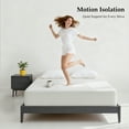 thumbnail image 5 of Leovanni 8" Gel Memory Foam Mattress, Twin XL - 2-Layer Design with Removable & Washable Cover, Medium Firm Support, CertiPUR-US Certified, 5 of 14