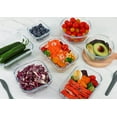thumbnail image 4 of 24-Piece Glass Food Storage Containers with Snap Locking Lids, Glass Meal Prep Containers Set - Airtight Lunch Containers, Dishwasher and Freezer Safe, 4 of 9