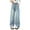 Light Blue, variant on Tiijoy Girls Baggy Straight Leg Jeans Toddler High Rise Elastic Waist Denim Pants, Sizes 4-5
