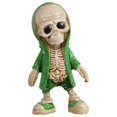 thumbnail image 4 of Dibujos animados de Halloween Esqueleto Estatuilla Estatua Accesorios para fotos Resina Coleccionable Adorno decorativo Escultura de esqueleto para Verde, 4 of 8