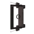 thumbnail image 2 of Vanco New Work Rectangle PVC 1 gang Low Voltage Mounting Bracket Black, 2 of 2
