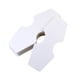 thumbnail image 1 of 100 tarjetas de papel kraft en blanco para exhibir collares y pulseras, soportes colgantes para exhibir joyas (blanco), 1 of 7