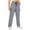 Light Gray, variant on Minjewel Women's Loose Casual Quick-Dry Cargo Pants with Drawstring, Tactical Trousers for Outdoor, Hiking, and Travel, Comfortable and Durable,Black,M