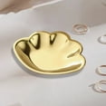 thumbnail image 5 of Jewelry Tray Jewelry Dish, Loetky Gold Tray Decorative Vanity Countertop Tray, Decorative Organizer For Perfume Ring Makeup Key Holder Home Organizers, 5 of 7