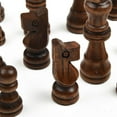 thumbnail image 4 of 32Pcs Wooden Carved Pieces Hand Crafted Set 65mm Size Toys Chess Game, 4 of 9