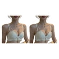 thumbnail image 4 of Minnieouse Sujetador push-up, lencería de encaje, sujetador de niña, ropa interior lavable sin aros para mujer, forma de cuerpo transpirable con 32/70AB 2piezas, 4 of 6