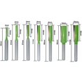 thumbnail image 2 of Ensemble de 7 Pcs Embouts Droits pour Routeur 6mm, Embouts pour Flûte Simple/double, Embouts Droits pour Découpe et Découpe pour Menuiserie, 2 of 5