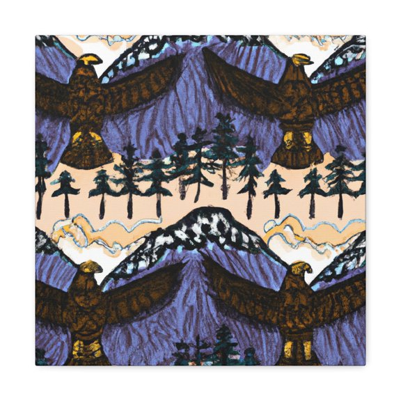 Glory of Nature: Eagle - Canvas